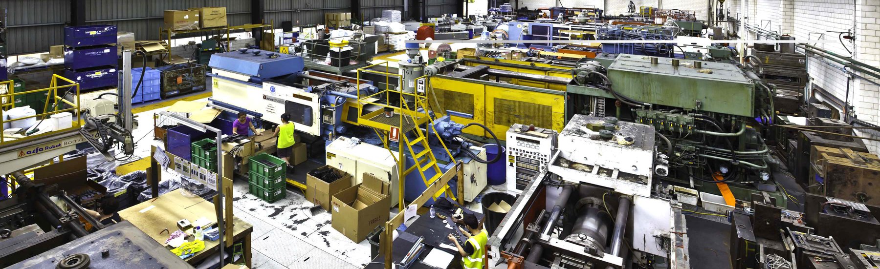 Perroplas factory floor, Braeside
