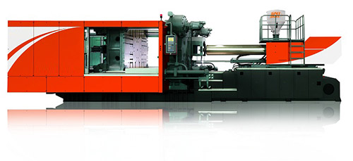 Mid tonnage moulding machine